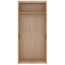 Kensington Oak Tall Wide Cupboard by Lavishway | Cupboards-45278