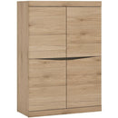 Kensington Oak Tall 4 Door Cabinet by Lavishway | Cupboards-45257
