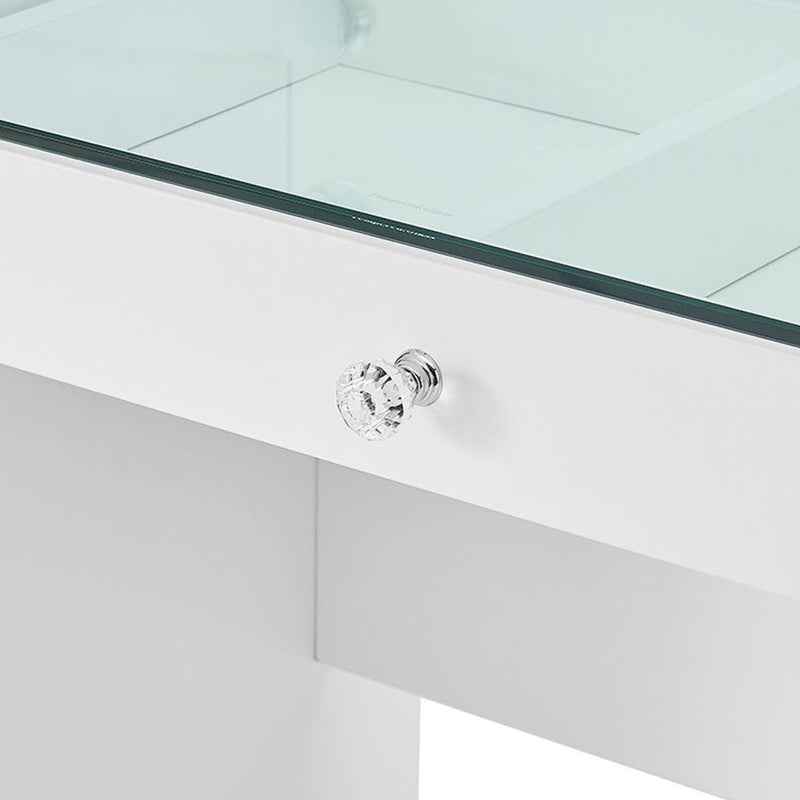 Kids Hollywood White Vanity Station by Lavishway | Dressing Tables-25035