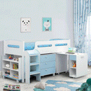 Kimbo Wooden Mid Sleeper Cabin Bed by Lavishway | Wooden Beds-61981