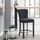 Knocker Fabric & Velvet Breakfast Bar Stool by Lavishway | Bar Stools-24992