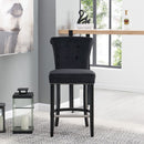Knocker Fabric & Velvet Breakfast Bar Stool by Lavishway | Bar Stools-25018