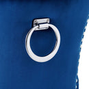 Knocker Fabric & Velvet Breakfast Bar Stool by Lavishway | Bar Stools-25015