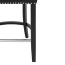 Knocker Fabric & Velvet Breakfast Bar Stool by Lavishway | Bar Stools-25027