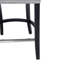 Knocker Fabric & Velvet Breakfast Bar Stool by Lavishway | Bar Stools-25006