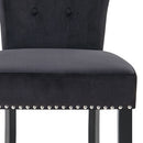 Knocker Fabric & Velvet Breakfast Bar Stool by Lavishway | Bar Stools-25025