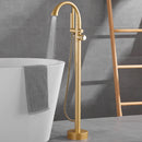LED Floor Standing Bathroom Tap by Lavishway | Bathtub Faucets-49655