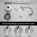 LED Floor Standing Bathroom Tap by Lavishway | Bathtub Faucets-49662