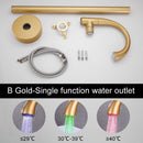 LED Floor Standing Bathroom Tap by Lavishway | Bathtub Faucets-49659