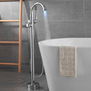LED Floor Standing Bathroom Tap by Lavishway | Bathtub Faucets-49649