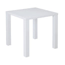 Monroe Puro White Gloss Small Dining Table by Lavishway | Dining Tables-33642