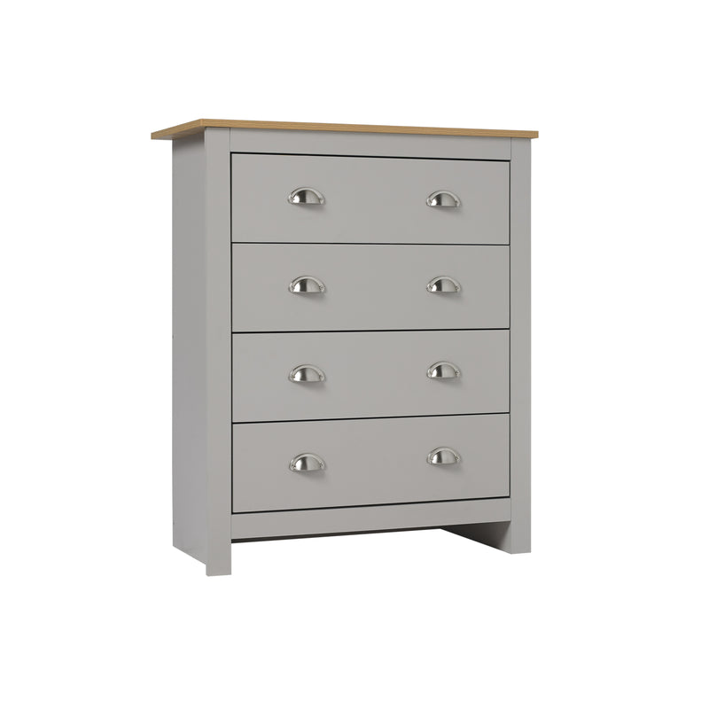 Lancaster Oak 3 Piece Bedroom Set by Lavishway | Chest Of Drawers-35546