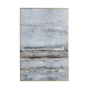 Abstraction Glass Silver Frame Wall Art by Lavishway | Art Gallery-51272