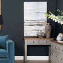 Abstraction Glass Silver Frame Wall Art by Lavishway | Art Gallery-51271