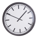 Victoria Large Black Station Clock by Lavishway | Wall Clocks-51587