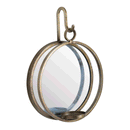 Bronze Large Hanging Mirrored Candle Holder by Lavishway | Candle Holders-50822