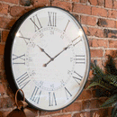 Embossed Large Station Wall Clock by Lavishway | Wall Clocks-51578