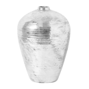 Hammered Silver Astral Ceramic Vase by Lavishway | Vases-50951