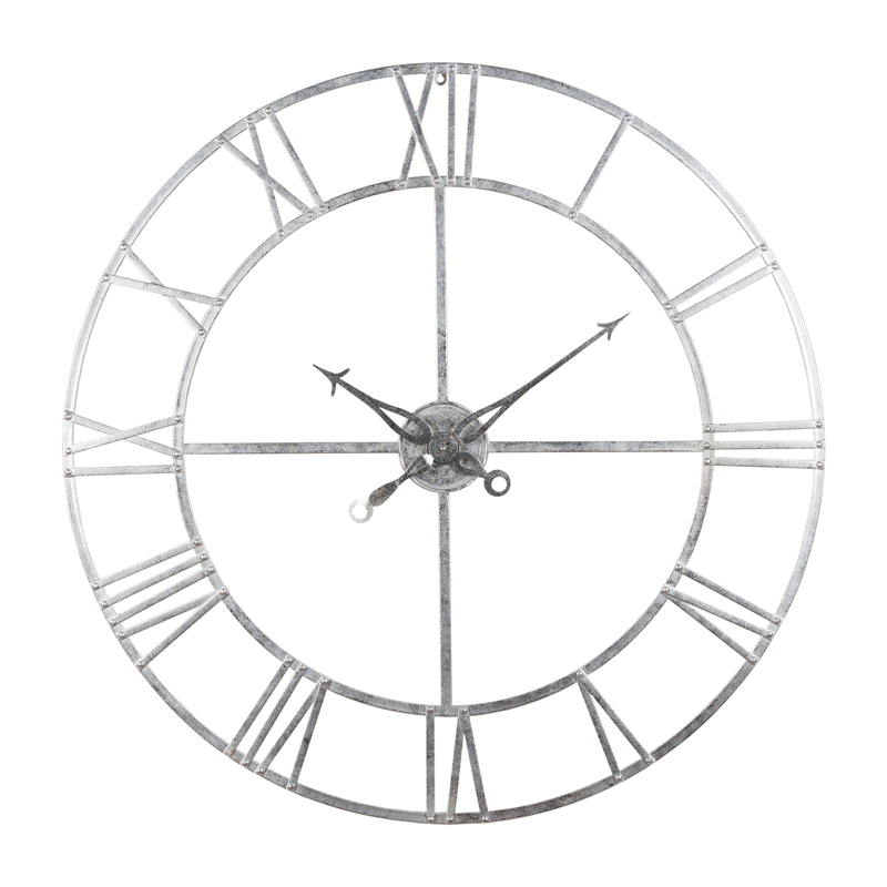 Victoria Foil Skeleton Large Wall Clock by Lavishway | Wall Clocks-51560