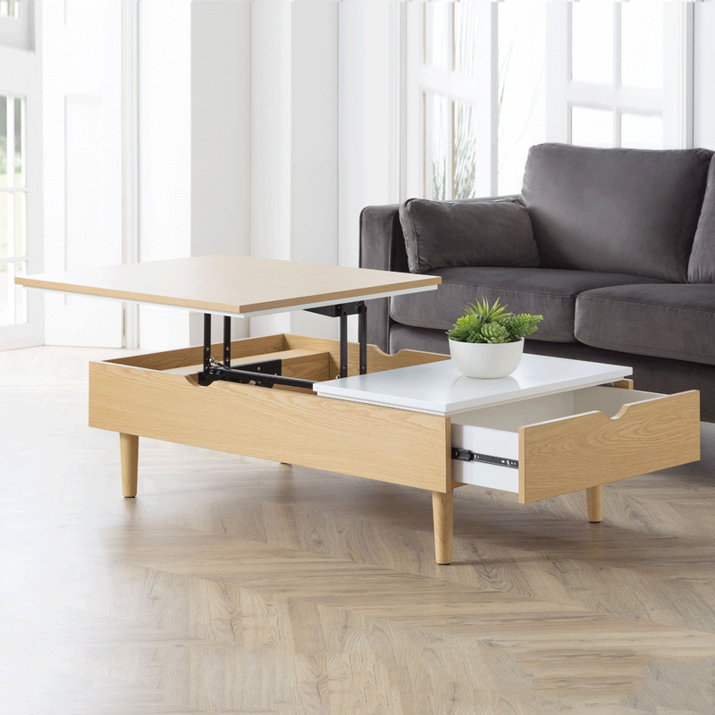 Latimer Contemporary Lift-Up Coffee Table by Lavishway | Coffee Tables-61941