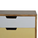 Lavender 2 Drawers Nordic Style Bedside by Lavishway | Bedside Tables-58575