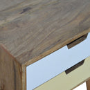 Lavender 2 Drawers Nordic Style Bedside by Lavishway | Bedside Tables-58574