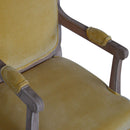 Lavender French Style Velvet Fabric Chair by Lavishway | Velvet Sofa-58408