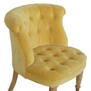 Lavender Mustard Velvet Accent Chair by Lavishway | Accent Chairs-58531
