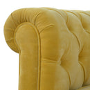 Lavender Mustard Velvet Chesterfield Sofa by Lavishway | Velvet Sofa-58470