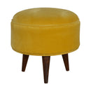 Lavender Nordic Style Velvet Footstool by Lavishway | Footstool-58374