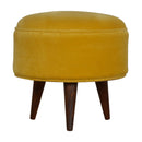 Lavender Nordic Style Velvet Footstool by Lavishway | Footstool-58373