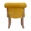 Lavender Vintage Studded Chair by Lavishway | Accent Chairs-58339