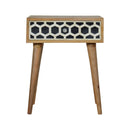Lavoie Bone Inlay 1 Drawer Bedside Table by Lavishway | Bedside Tables-22223