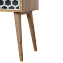 Lavoie Bone Inlay 1 Drawer Bedside Table by Lavishway | Bedside Tables-22227