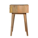 Lavoie Bone Inlay 1 Drawer Bedside Table by Lavishway | Bedside Tables-22229