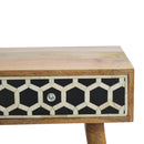 Lavoie Bone Inlay 2 Drawers Console Table by Lavishway | Hallway Console Table-22203