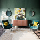 Lawson Contemporary Velvet Armchair by Lavishway | Armchairs-23170