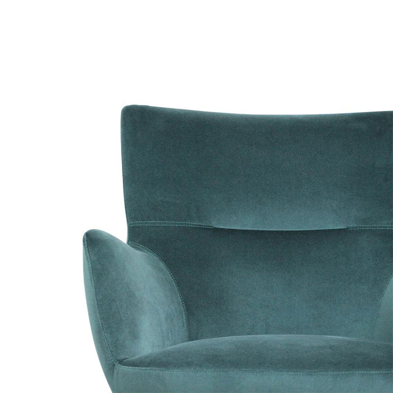 Lawson Contemporary Velvet Armchair by Lavishway | Armchairs-23174
