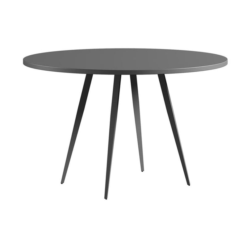 Layla Light Grey Round Top Dining Table by Lavishway | Dining Tables-23161