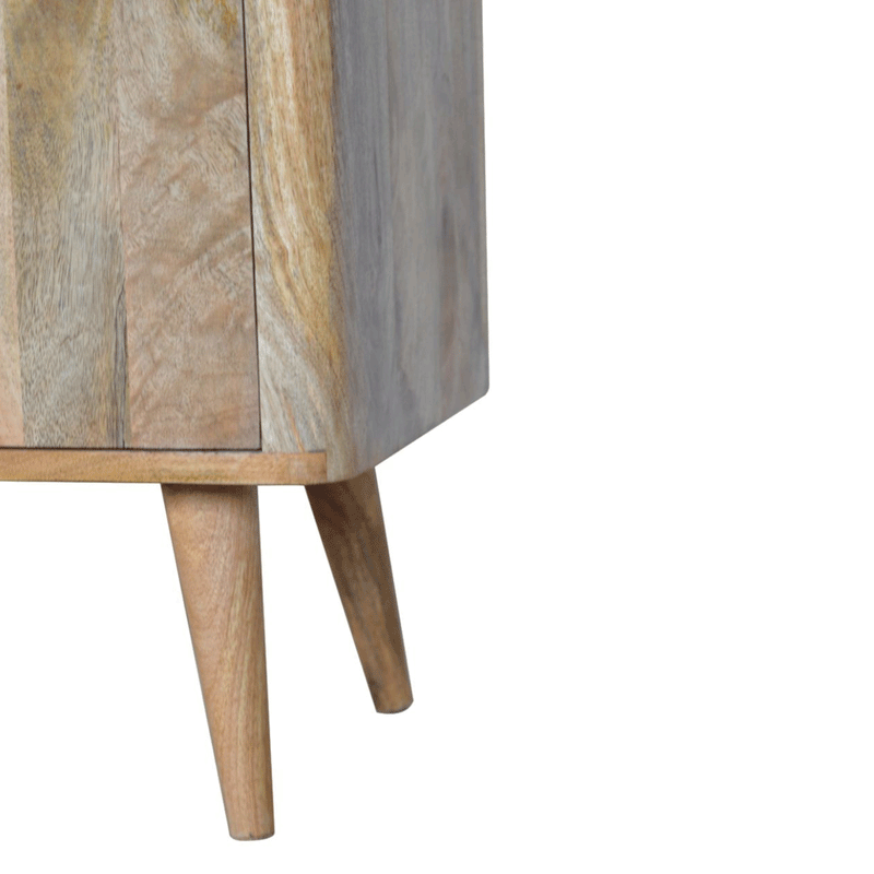 Ravicon Leaf Embossed 2 Doors Resin Cabinet by Lavishway | Hallway Cabinets-59252