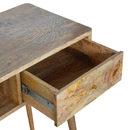 Ravicon Leaf Embossed Resin Writing Desk by Lavishway | Reclaimed Wood Desks-59209