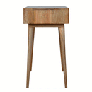 Ravicon Leaf Embossed Resin Writing Desk by Lavishway | Reclaimed Wood Desks-59207