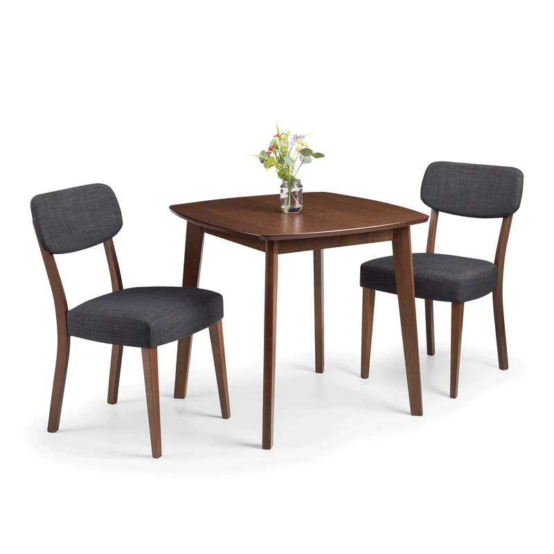 Lennox Walnut Finish Wooden Dining Table by Lavishway | Dining Tables-61907