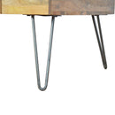 Leo 2 Drawers Iron Base Coffee Table by Lavishway | Coffee Tables-59217