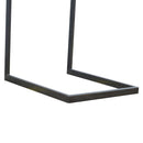 Leo Iron Base Geometric Style Bedside Table by Lavishway | Bedside Tables-59201