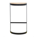 Leo Wooden Top Industrial End Table by Lavishway | Side Tables-59240