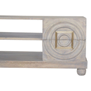 Leonardo Solid Mango Wood 4 Drawer Media Unit by Lavishway | TV Units Cabinets-59154