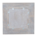 Leonardo Wooden Frame Square Wall Mirror by Lavishway | Wall Mirrors-59128