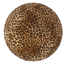 Perkins Leopard Print Velvet Footstool by Lavishway | Footstool-59119