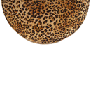 Perkins Leopard Print Velvet Footstool by Lavishway | Footstool-59122